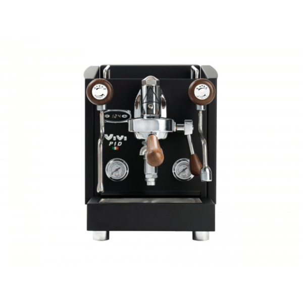 Izzo Vivi PID Plus 1 Group Espresso Machine (Black/Wood knobs)